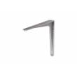 Plankdrager aluminium 190x165mm zilver product photo