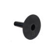 Uitloop Easy Cover EPDM met slabbe 1.2mm 90 graden 63mm product photo
