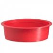 Speciedeksel PVC 75mm rood product photo