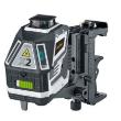 Laserliner X2 LaserPro kruislijnlaser groen 360 graden 3 lijnen met 2x accu IP54 product photo
