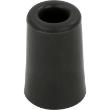 Deurbuffer rubber zwart DBR 24 BE 24mm hoog bodemdiameter 30mm product photo