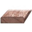 Koplat hardhout recht 13x68mm 4.9 meter gegrond product photo