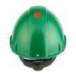 3M™ veiligheidshelm draaiknop geventileerd groen G3000NUV-GN product photo https://media.isero.nl/Isero-IseroNL-Site/images/S/239532_3.jpg S