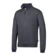 Sweatshirt met rits staalgrijs 2XL product photo