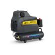 Compressor ECU professioneel olievrij 72DB draagbaar 1.5 pk 8bar 3+3ltr tank 230V product photo