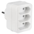 Verdeelstekker voor euro (plat) stekkers wit 3 Voudig ( van 1 naar 3 ) product photo