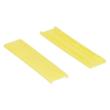 Beglazingsblokje kunststof met tunnel zak 100st geel 24x4mm product photo