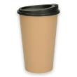 Herbruikbare koffiebeker beige 200ml (doos = 100 stuks) product photo