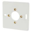 Attema bodemplaat/montageplaat 1 voudig voor opbouw zuiver wit serie TME 81x81mm AT1412 product photo
