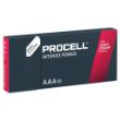 Batterij alkaline potloodcel type AAA verp = 10 stuks Duracell Procell Intense-2400 LR03 product photo https://media.isero.nl/Isero-IseroNL-Site/images/S/2457196_1.jpg S