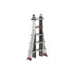 Vouwladder professional werkhoogte 5.95m (17.1kg) Varitrex Tele PRO+ 4x5 Treden product photo