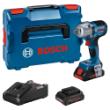 Bosch accu-slagmoeraanzetter 1/2'' 450Nm 18.0V 2x4.0 Ah lader GDS 18.0V-450 HC set product photo