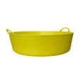 Flexibele emmer 35l model gorilla tubs geel product photo