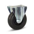 Meso bokwiel 125mm zwart rubber draagvermogen 120kg IS049 product photo