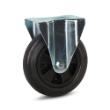 Meso bokwiel 200mm zwart rubber draagvermogen 200kg IS064 product photo