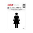 Sticker Dames 100x100 mm product photo