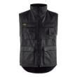 Bodywarmer nylon/katoen mt m zwart n product photo