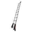 Ladder enkel telescopisch 13 treden 4.1m (gewicht 17.4kg) Prime Line met uitklapb. stabilisatoren product photo