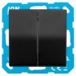 Ion basisunit schakelaar inbouw incl. wip serie mat zwart V1,J1 serie 10.300.020 + 20.300.114 in Doosje product photo