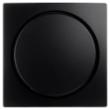 Ion bedieningselement centraalpl.knop enkel dimmer mat zwart V1,J1 serie 20.300.316 in Doosje product photo