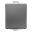 Ion schakelaar opbouw wissel 1x wip 1 voudig grijs/antraciet Spatwaterdicht IP55 Grijs/Antrac. 55.100.010 product photo