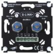 Q-Link dimmer inbouw v/alle dimbare lichtbronnen + afdekplaat zwart 2-200w Led druk wissel dubbel Zwart product photo https://media.isero.nl/Isero-IseroNL-Site/images/S/2727350_1.jpg S