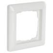 Gira afdekraam inbouw 1 voudig Ral 9010 polar wit serie Standaard 55 in duurzame verpakking product photo