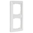 Gira afdekraam inbouw 2 voudig Ral 9010 polar wit serie Standaard 55 in duurzame verpakking product photo