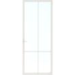 Skantrae deur SSL 14608 stomp 2115x930mm zuiver wit blank glas, gelakt product photo