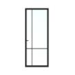 Skantrae deur SSL 14509 stomp 2315x880mm grafietzwart blank glas, gelakt product photo