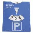 Parkeerschijf blauw vinyl product photo