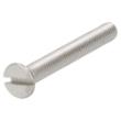 Q-Link metaalschroef rvs voor inbouwdoos verpakking 10st M3x25mm (Din 963) product photo