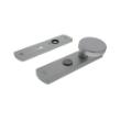 Veiligheidsgarnituur 200x50mm pc55 met knop product photo