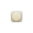 ABB Busch-Jaeger bedieningselement centraalplaat v/dimmer met knop creme wit serie Si Ral 1013 Los 2CKA006599A1334 product photo