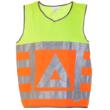 Verkeersregelaarsvest oranje/geel maurik xl product photo