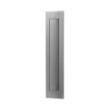 Briefplaat rechthoek aluminium F2 340x73mm DL binnendraaiend product photo
