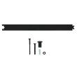 Tussenrail mat zwart tbv schuifdeursysteem 450mm met bev.set product photo