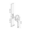 Deurespagnolet opbouw zwart 530-2500mm afsluitb. Ls/Rs SKG2 ESPA BE zonder cilinder product photo https://media.isero.nl/Isero-IseroNL-Site/images/S/320934_2.jpg S