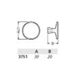 Meubelknop aluminium rond 30mm 3751-01E product photo https://media.isero.nl/Isero-IseroNL-Site/images/S/330100_1.jpg S
