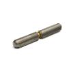 Aanlaspaumelle blank met messing pen en ring bolle kop HPL WR 1 140x16mm product photo