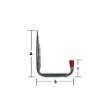 Ophanghaak gegalvaniseerd 300x250x91mm product photo