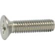 Metaalschroef RVS A2 DIN 965 platkop PH3 M6x30 product photo