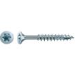 Spax spaanplaatschroef verzinkt platkop 4.5x70/42mm TX20 4Cut deeldraad product photo