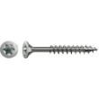 Spax spaanplaatschroef RVS A2 platkop 5.0x40/27mm TX20 4Cut deeldraad product photo