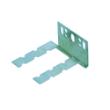 Wandanker dilaterend RVS A4 o.g. 60x1.25mm 40x88mm 212310 product photo