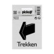 Bord Alulook Trekken 80x80 mm zelfklevend product photo