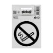 Bord Alulook Verboden te roken 80x80 mm zelfklevend product photo