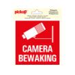 Sticker Camerabewaking 150x150 mm product photo