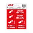 Sticker Camerabewaking 150x150 mm 4 stuks product photo