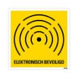 Sticker Elektronisch beveiligd 150x150 mm product photo